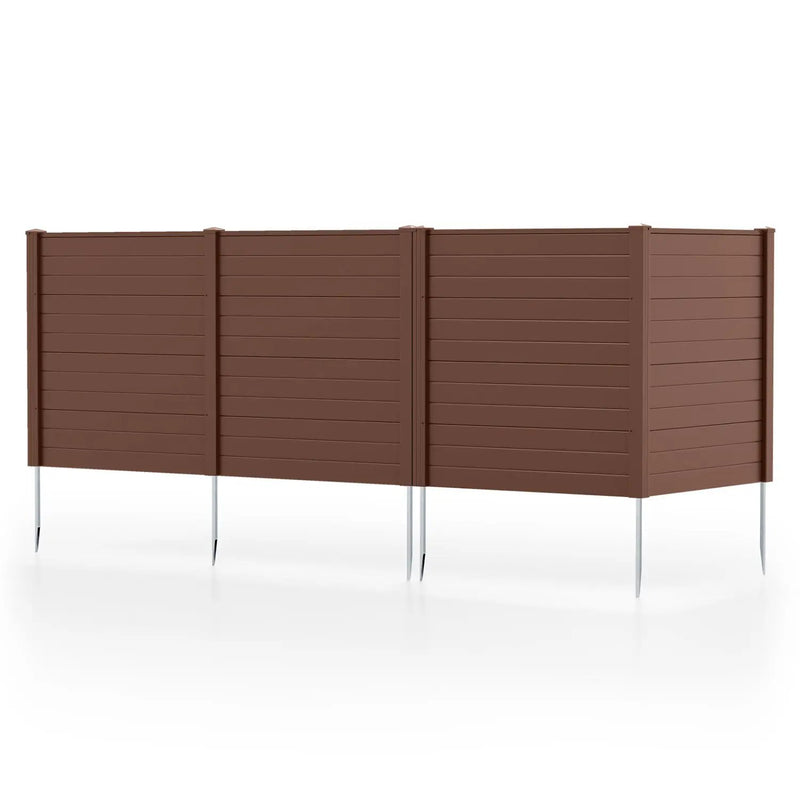 Outdoor Privacy Screen Panels 48x48 Inch 2-Panel Set by DirectDeals