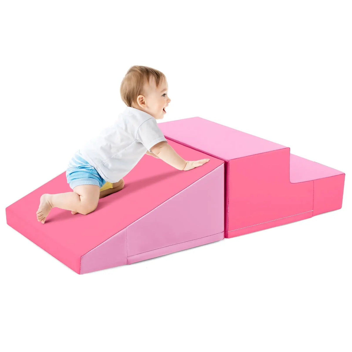 2-Piece Step and Slide Climber for Infants and Toddlers Baby Soft Play Set, photo 9 of 16