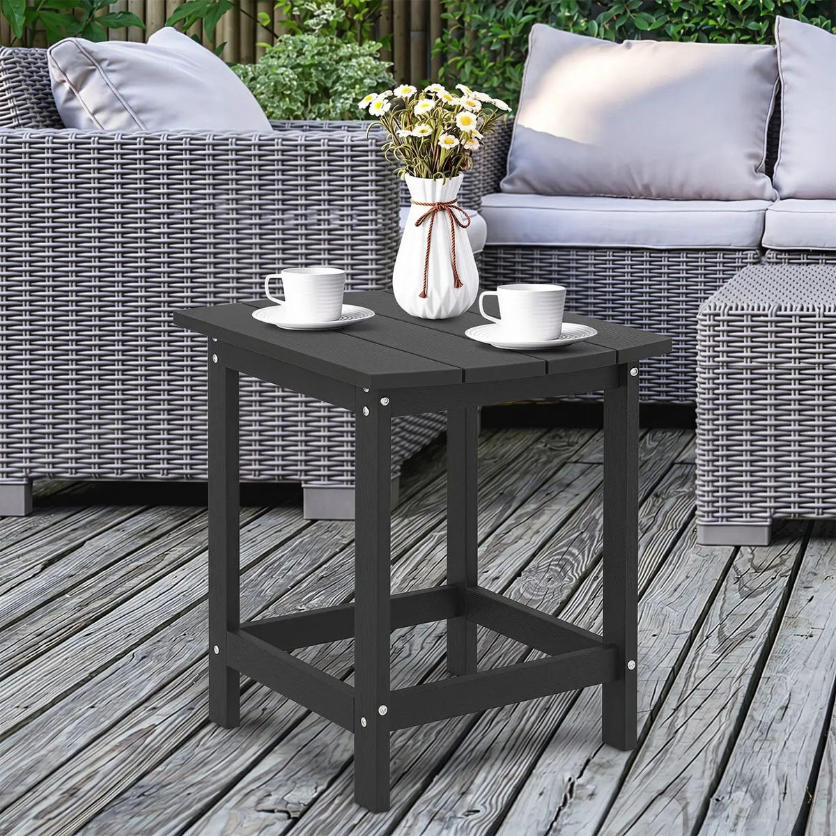 18-Inch Adirondack Side Table Set of 2 for Patio, photo 9 of 15