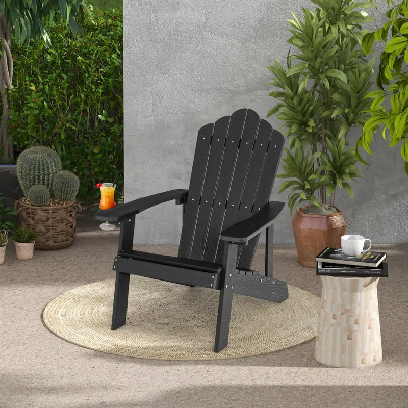 Adirondack Chair Set - Adult & Kids Pair for Patio by DirectDeals