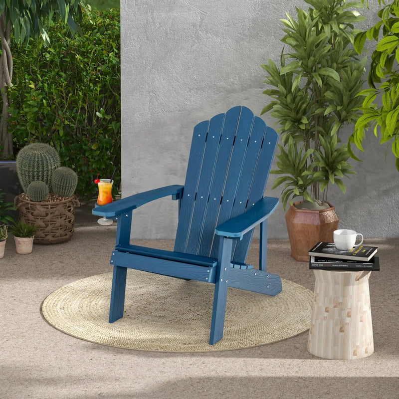 Adirondack Chair Set - Adult & Kids Pair for Patio by DirectDeals