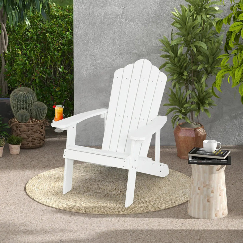 Adirondack Chair Set - Adult & Kids Pair for Patio by DirectDeals