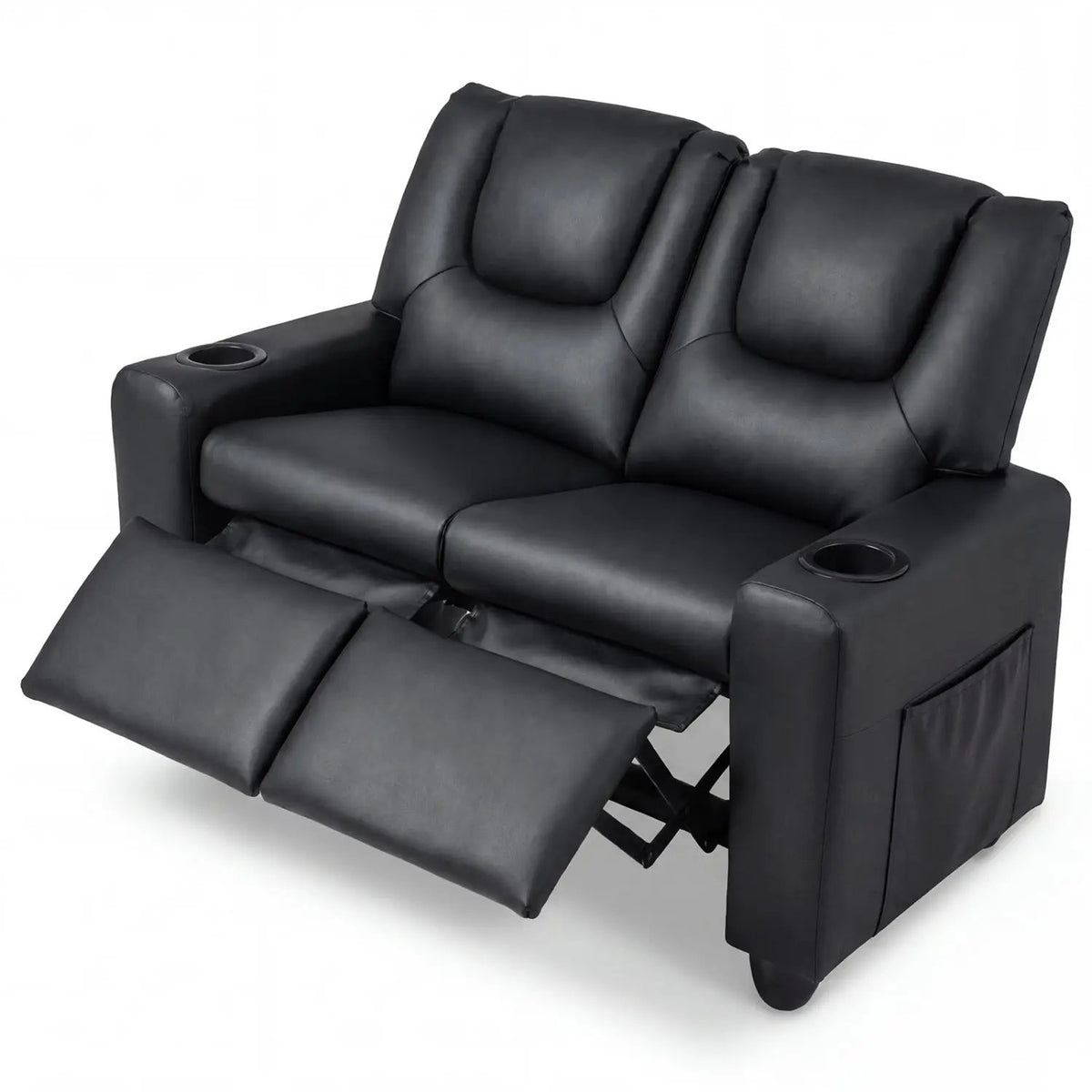 2-Seater Kids Recliner Double Toddler Sofa Chair with 2 Cup Holders, photo 35 of 40
