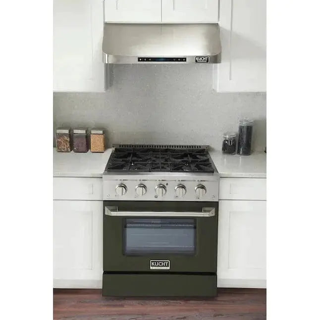 Kucht 30” Pro-Style Kitchen Dual Fuel Range - KDF302/LP-OG by Farmhouse Kitchen and Bath