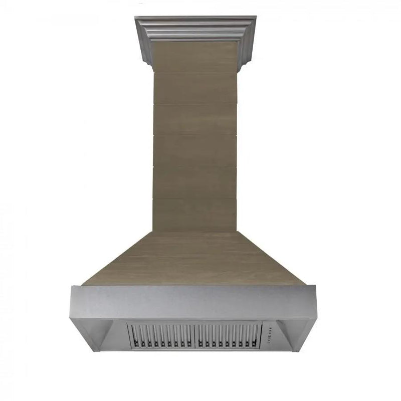 ZLINE 36" Wooden Wall Range Hood, CFM Motor, 365YY-36 by Farmhouse Kitchen and Bath