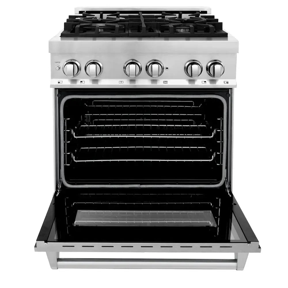 ZLINE 30" Bundle Range RA-SN-30 & Range Hood KB-30, 2KP-RASNRH30 by Farmhouse Kitchen and Bath
