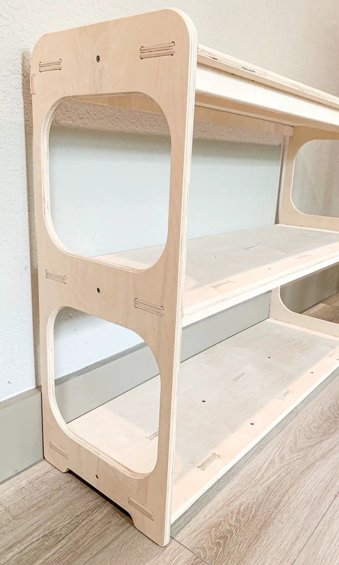 RILEY- Open Sided Toy Shelf by Bush Acres