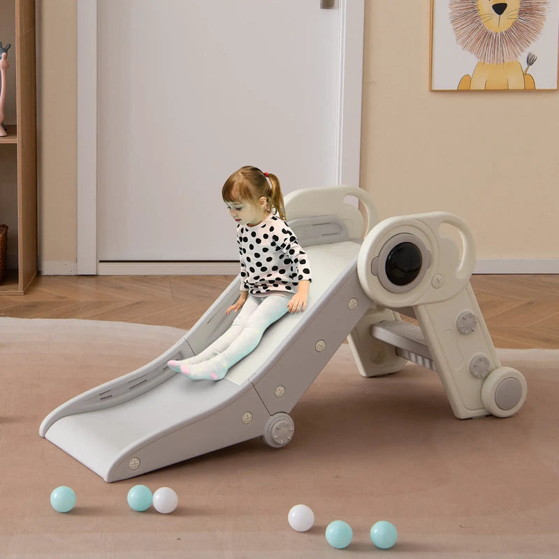 2 in 1 Baby Slide with Climber for Toddlers Age 18+ Months by DirectDeals