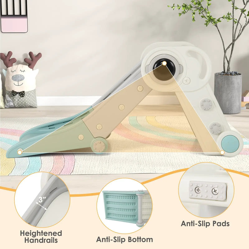 2 in 1 Baby Slide with Climber for Toddlers Age 18+ Months by DirectDeals