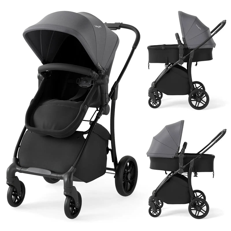 2-in-1 Baby Stroller with Bassinet Mode and Reversible Seat by DirectDeals