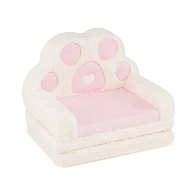 2-in-1 Convertible Kids Sofa to Lounger with Removable Cover by DirectDeals