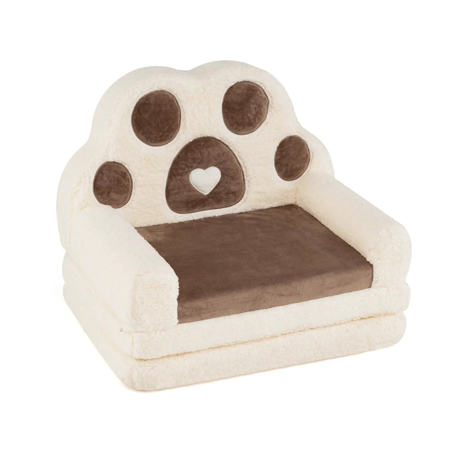 2-in-1 Convertible Kids Sofa to Lounger with Removable Cover by DirectDeals