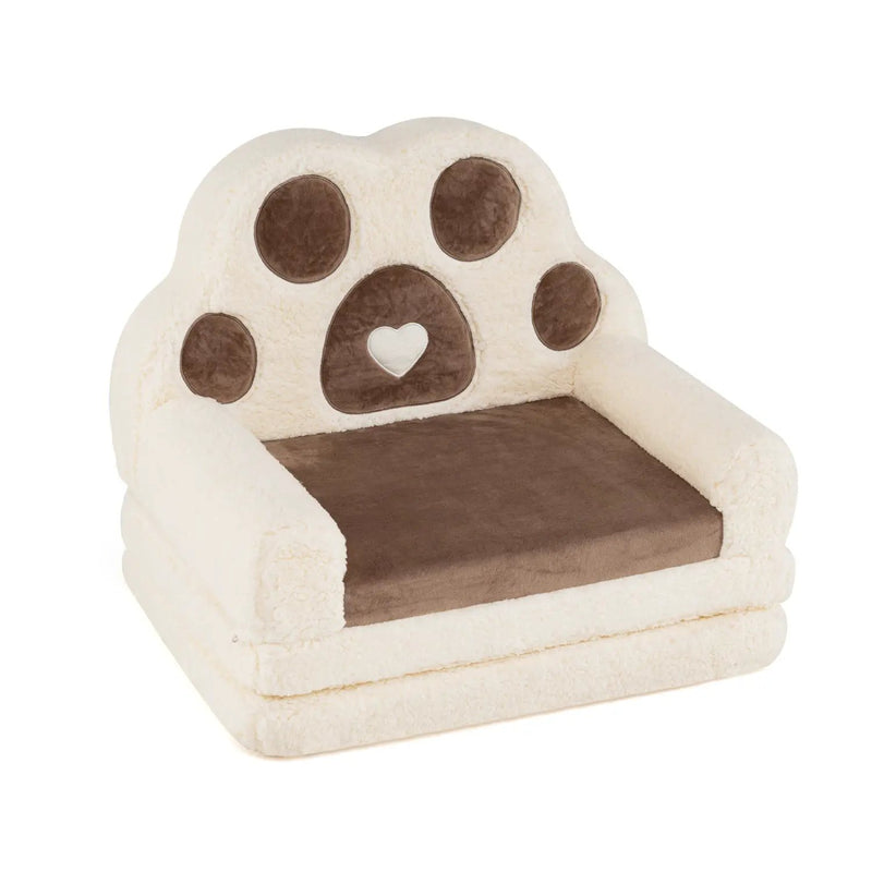 2-in-1 Convertible Kids Sofa to Lounger with Removable Cover by DirectDeals