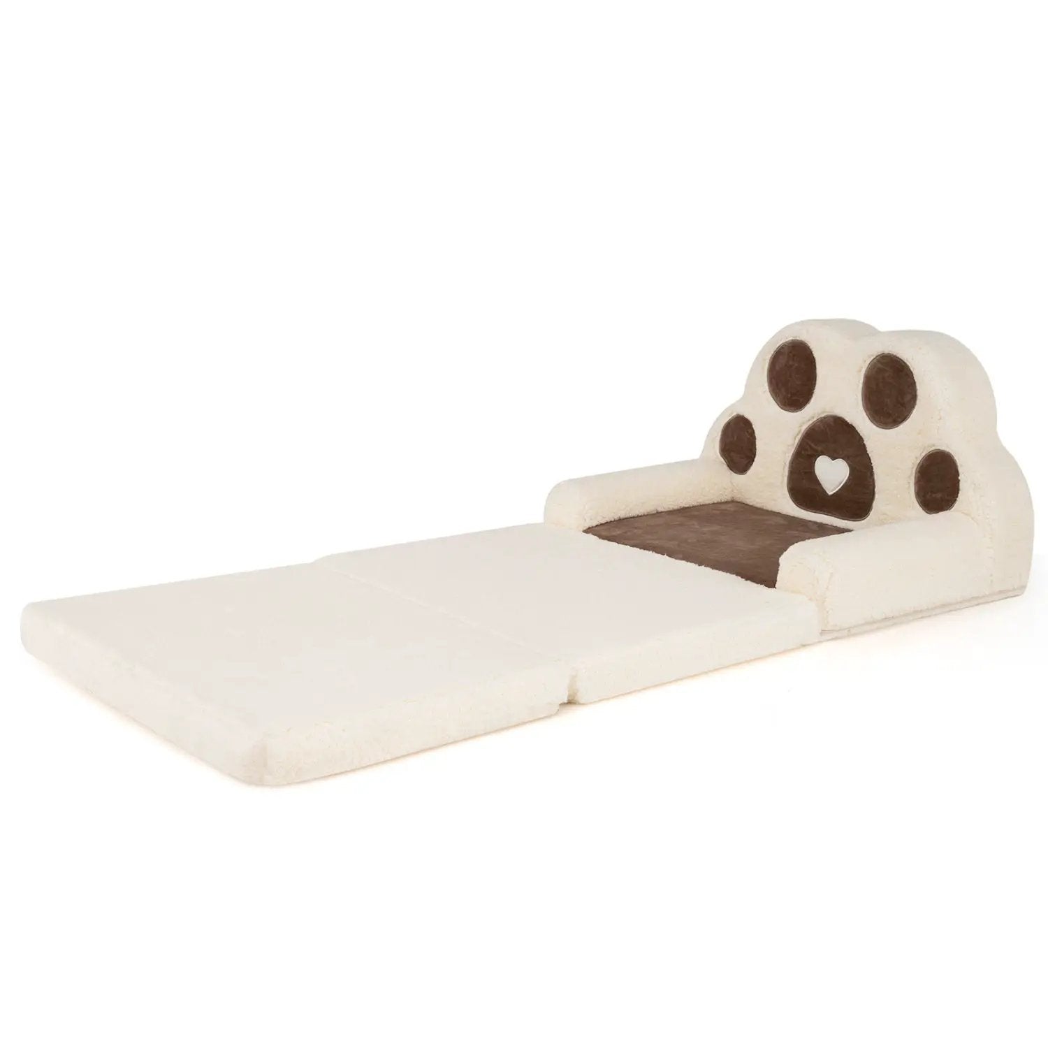 2-in-1 Convertible Kids Sofa to Lounger with Removable Cover by DirectDeals