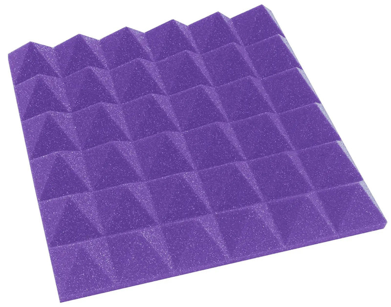 2 Inch Acoustic Foam Pyramid Style Panels - 13 Color Options by SoundAssured