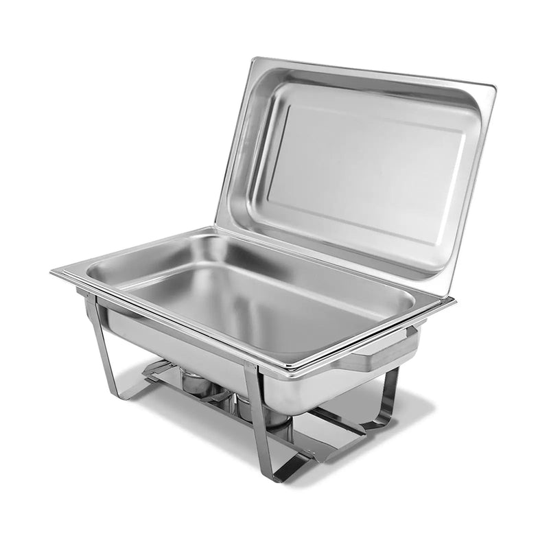 2 Packs Chafing 9 Quart Stainless Rectangular Chafer Buffet by DirectDeals