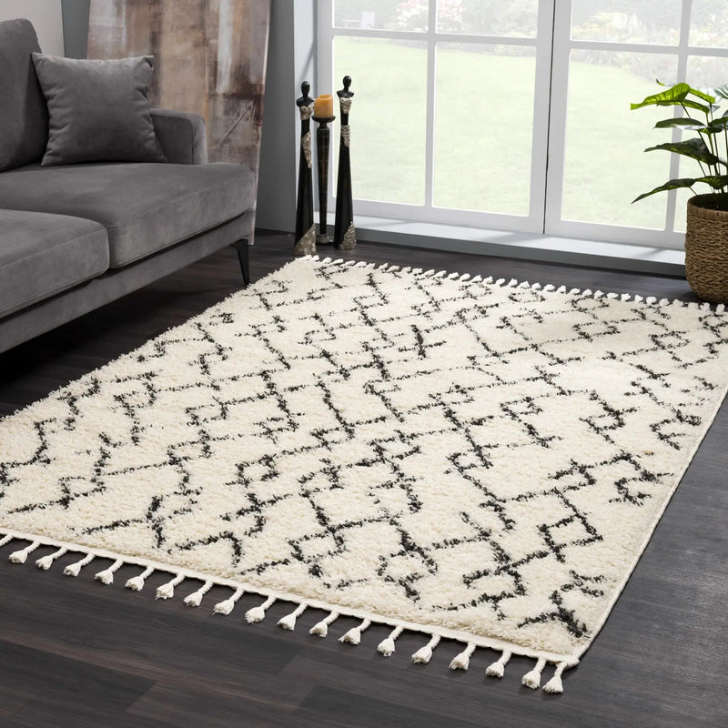Pahala Moroccan Shag Area Rug - Clearance by Boutique Rugs