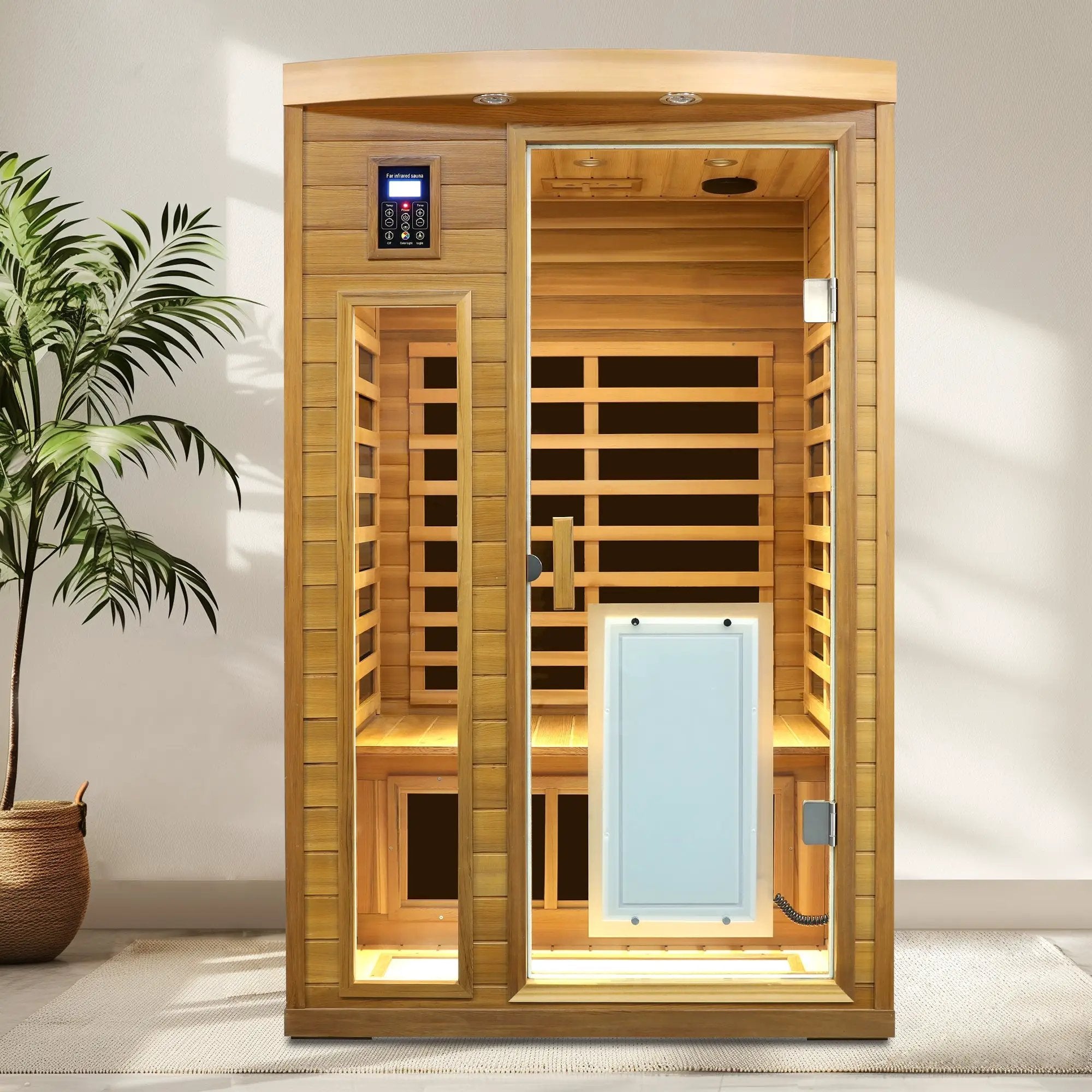 Low EMF Two Person Far Infrared Sauna by HouseOfZazla