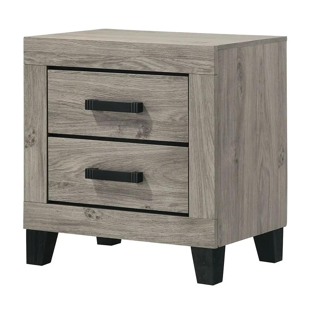 Mari - Nightstand - Light Gray Finish by Unique Piece Furniture