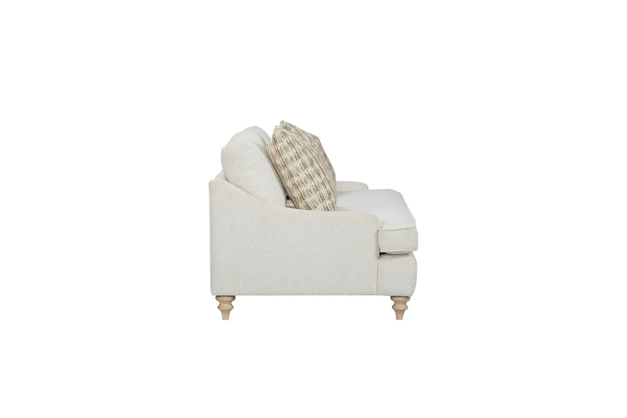 Loveseat Reversible Cushion with 2 Pillows by HouseOfZazla