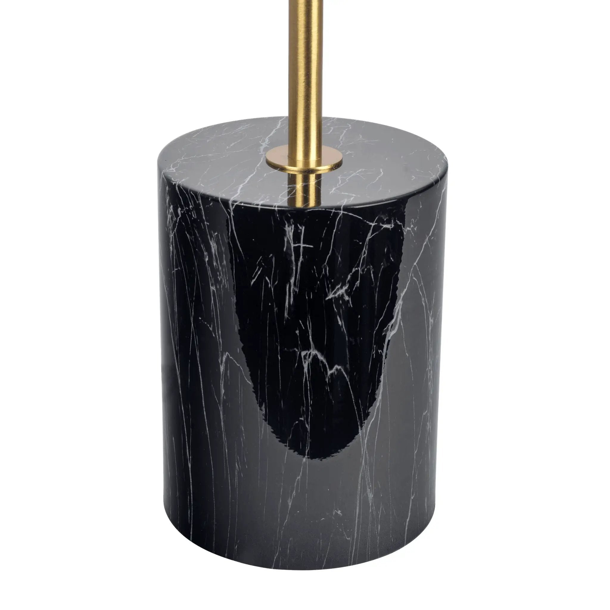 Nova - Hydro Table Lamp With On / Off Switch Double Lamp - Black / Gold / Marble by Unique Piece Furniture