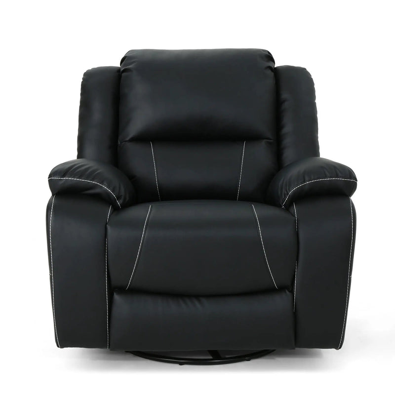 Stylish Wide Manual Swivel Standard Recliner by HouseOfZazla