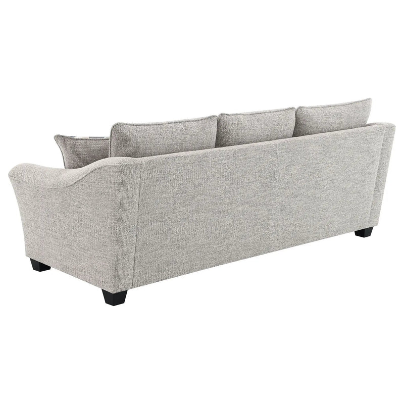 Tomkins 2-piece Boucle Upholstered Sofa Set Light Grey by Unique Piece Furniture