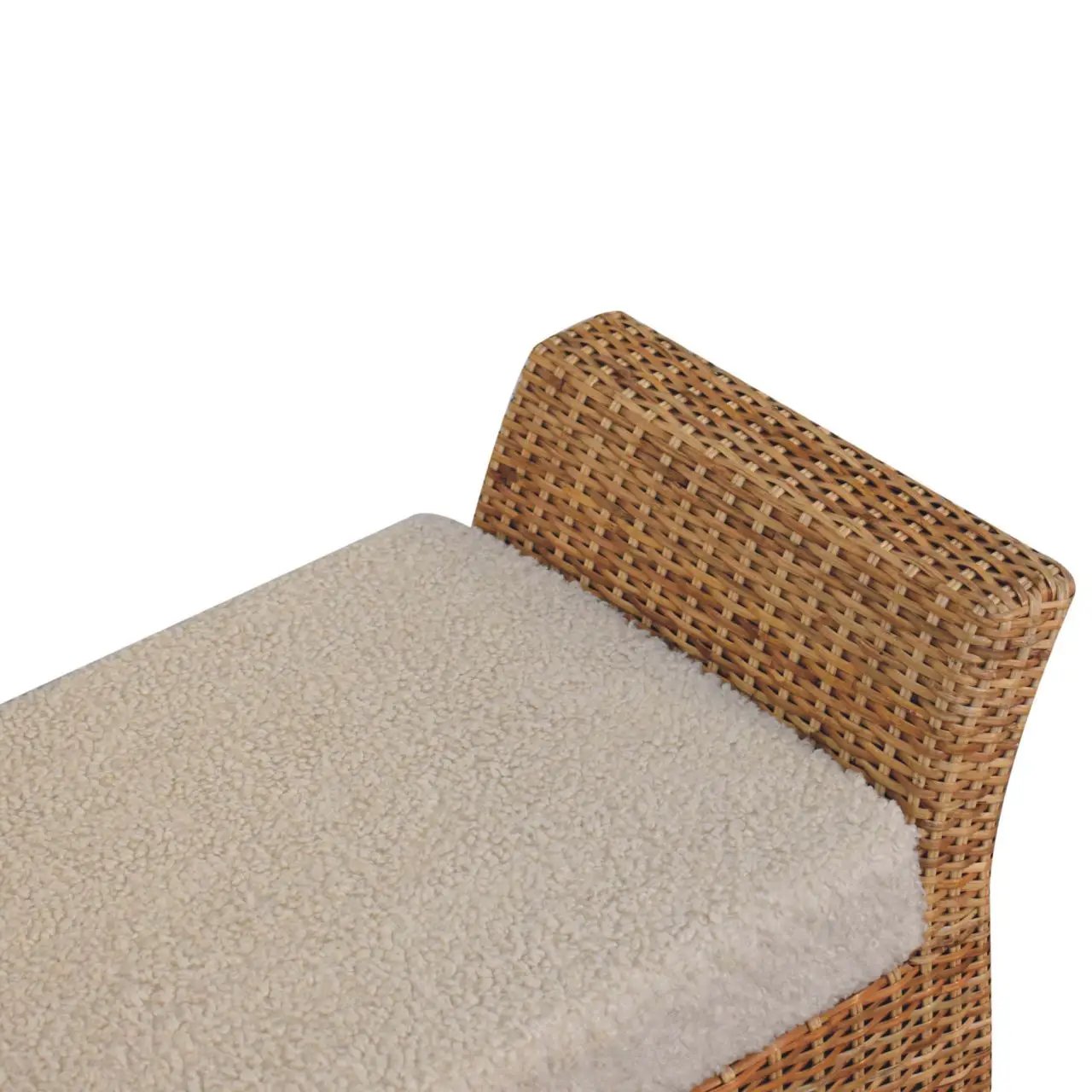 Riviera - Woven Bench - Oak by Unique Piece Furniture