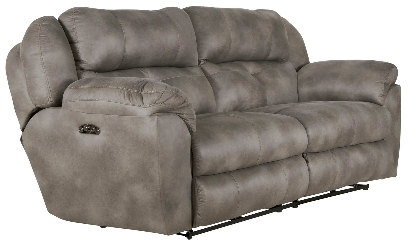 Ferrington - Power Lay Flat Reclining Sofa with Power Adjustable Headrest by Unique Piece Furniture
