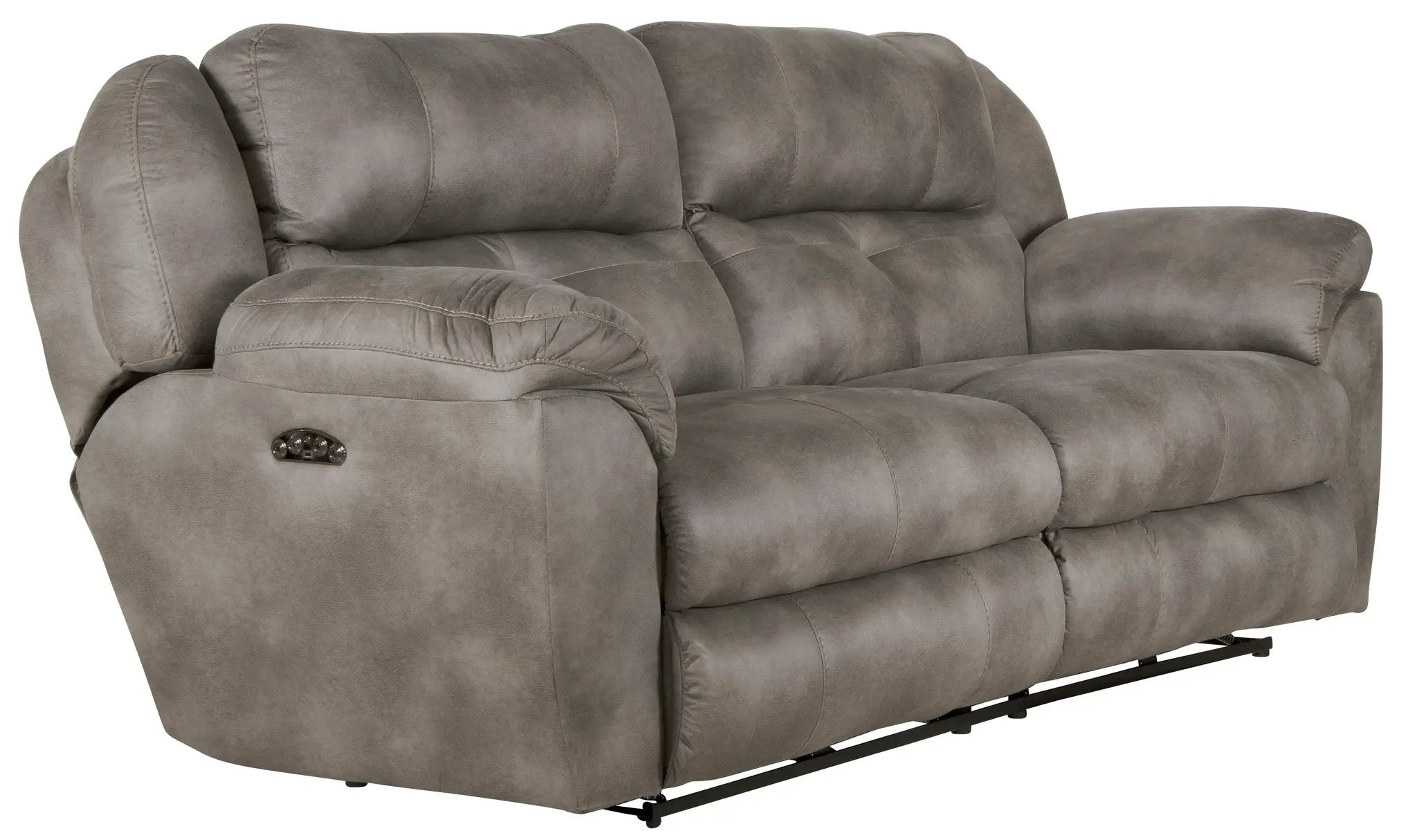 Ferrington - Power Lay Flat Reclining Sofa with Power Adjustable Headrest by Unique Piece Furniture