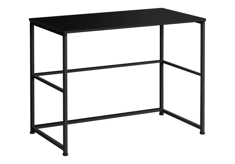 Computer Desk, Home Office, Laptop, Left & Right Set-Up, Storage Drawers, Work, Contemporary, Modern - Black by Unique Piece Furniture