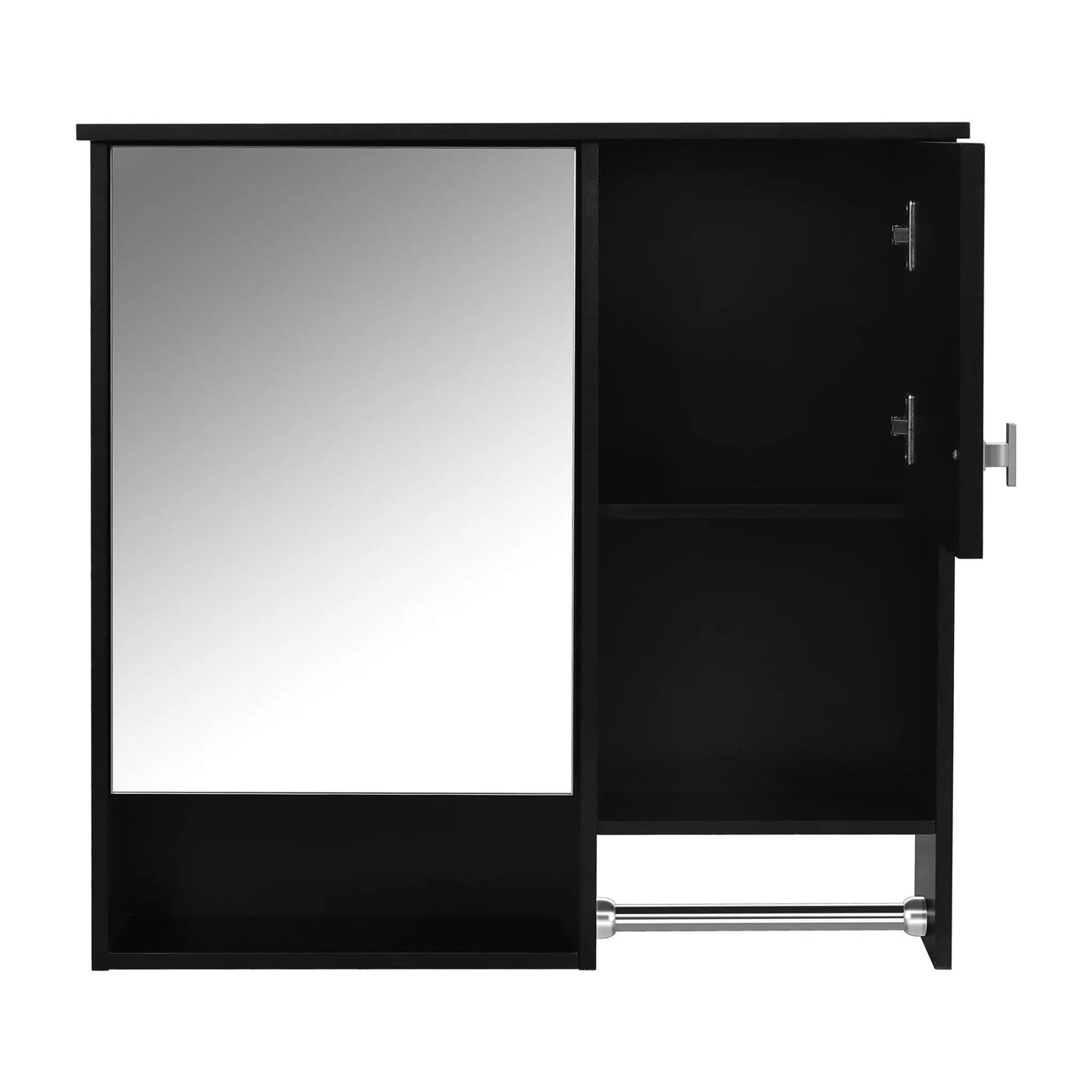 Modern Wall Mounted Bathroom Medicine Cabinet, Bathroom Wall Storage Cabinet With Mirror by HouseOfZazla