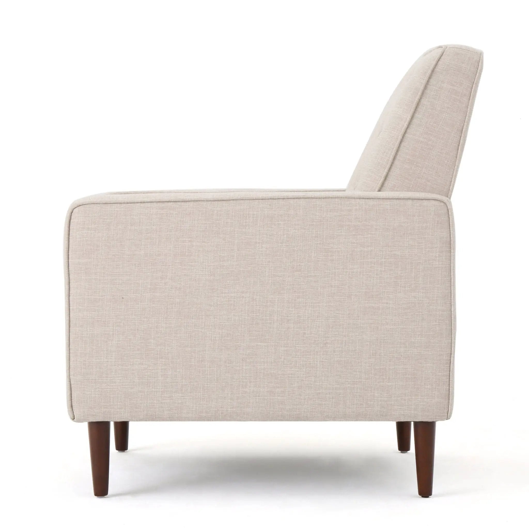 Mid-Century Modern Recliner With Button Tufted Waffle Stitch by HouseOfZazla