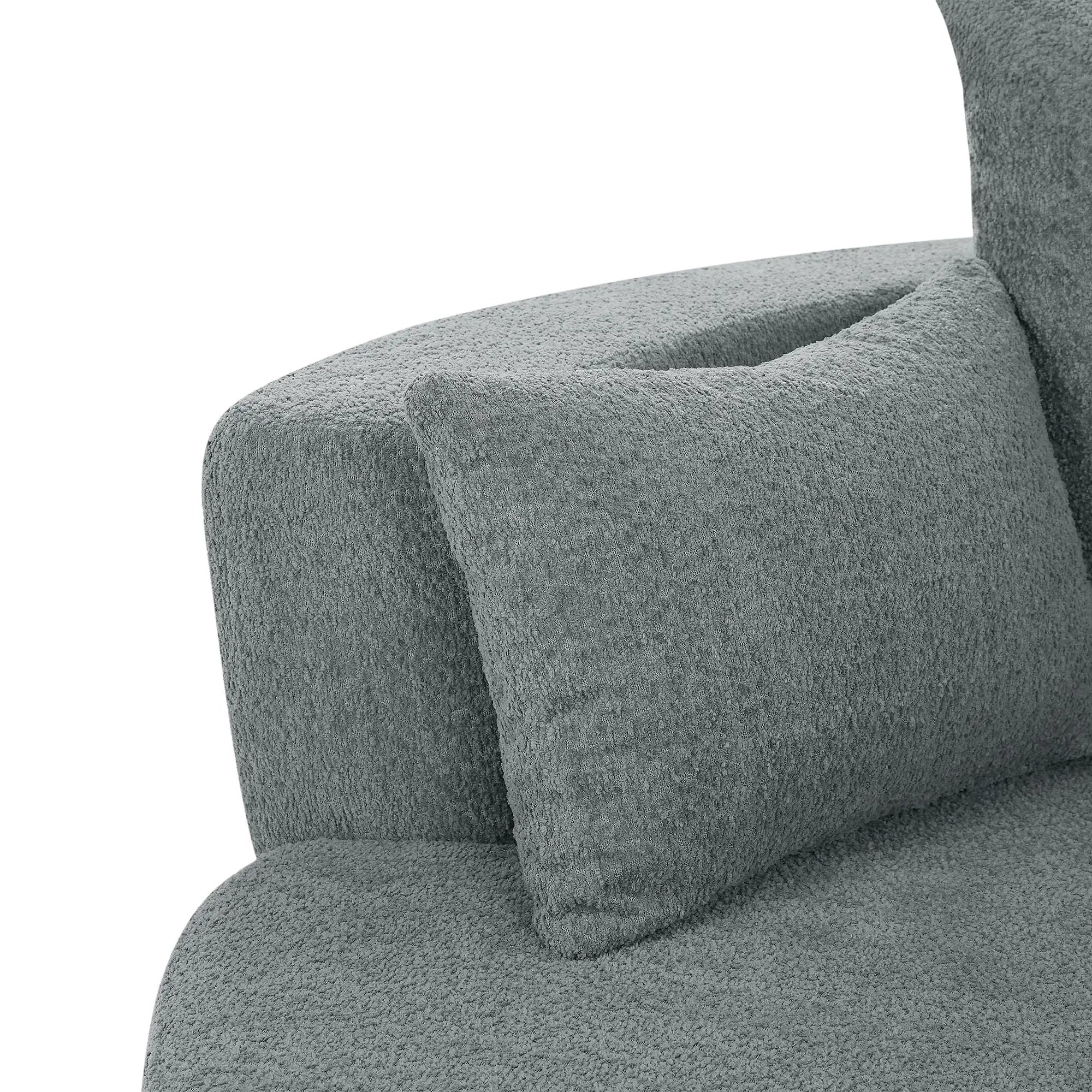 360° Swivel Accent Barrel Chair With 3 Removable Pillows For Living Room by HouseOfZazla