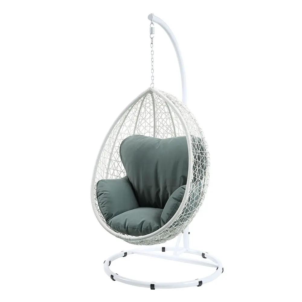 Simona - Patio Swing Chair with Stand by Unique Piece Furniture