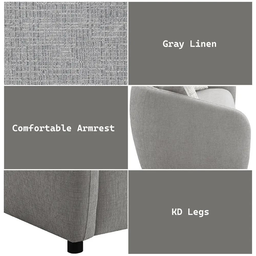 Etienne - Sofa With 3 Pillows by Unique Piece Furniture