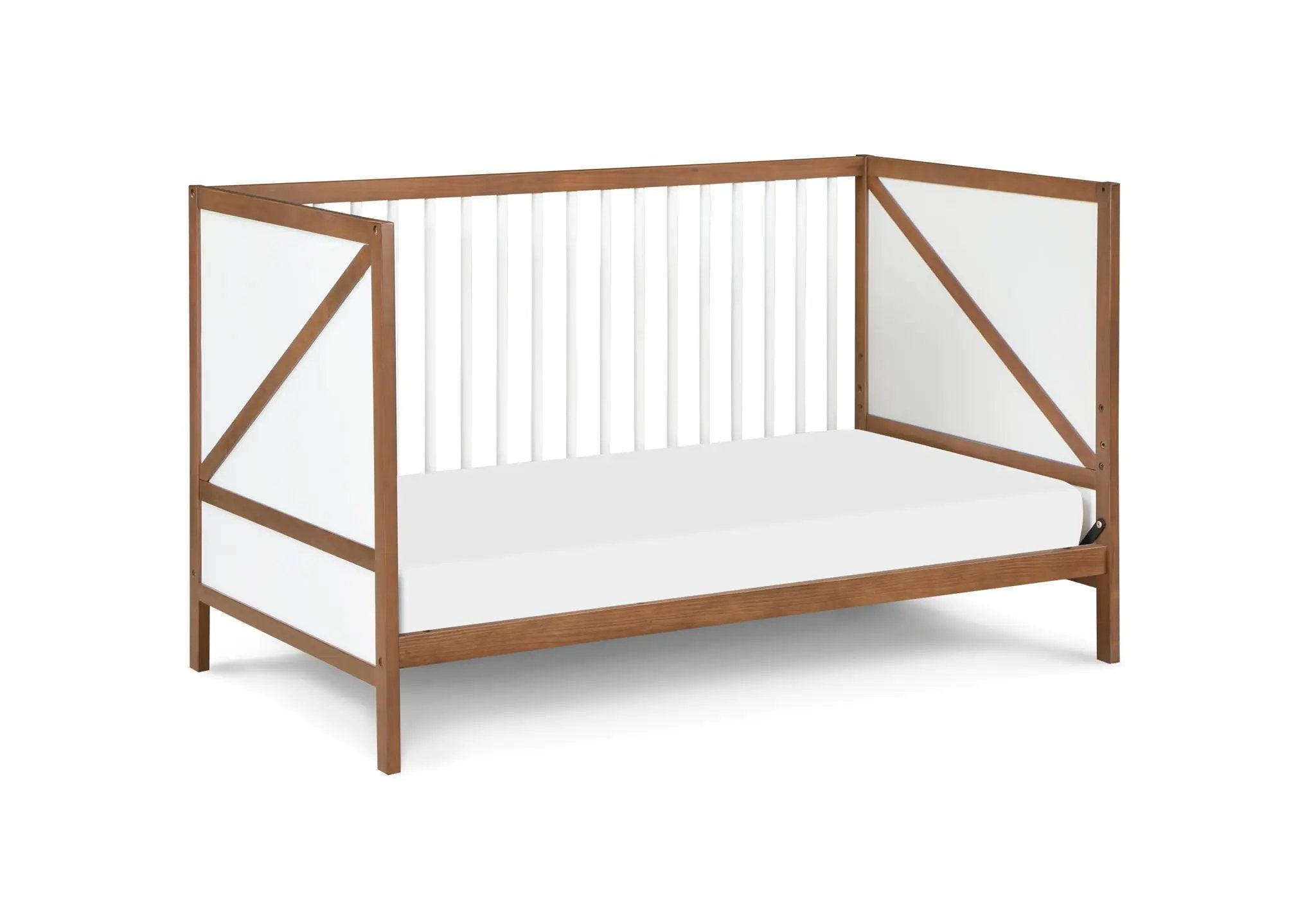 Pixie Zen - 3-in-1 Crib - Walnut by HouseOfZazla