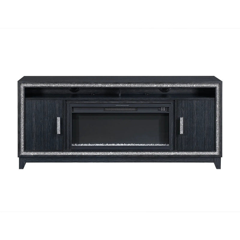 Almera - Fireplace With Adjustable Temperature And LED Options by Unique Piece Furniture