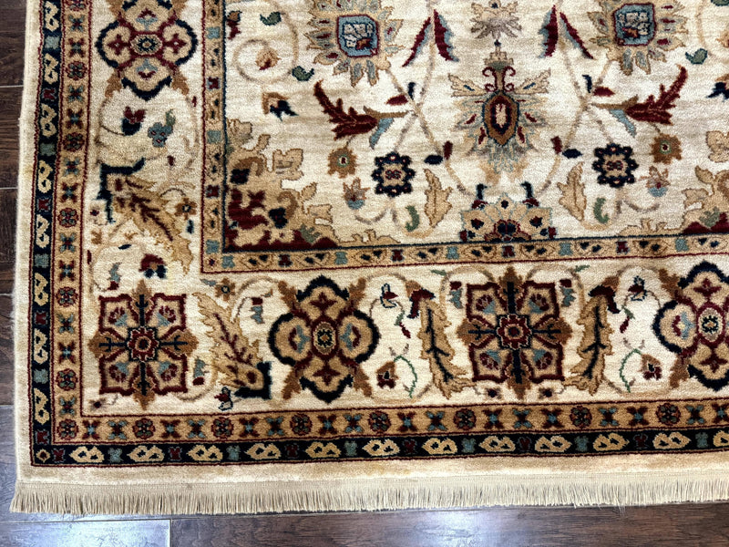 Karastan Rug 5.9 x 8.6, Karastan Traditions Amritsar Pattern Design 510, New Zealand Wool, Karastan Area Rug by Jewel Rugs