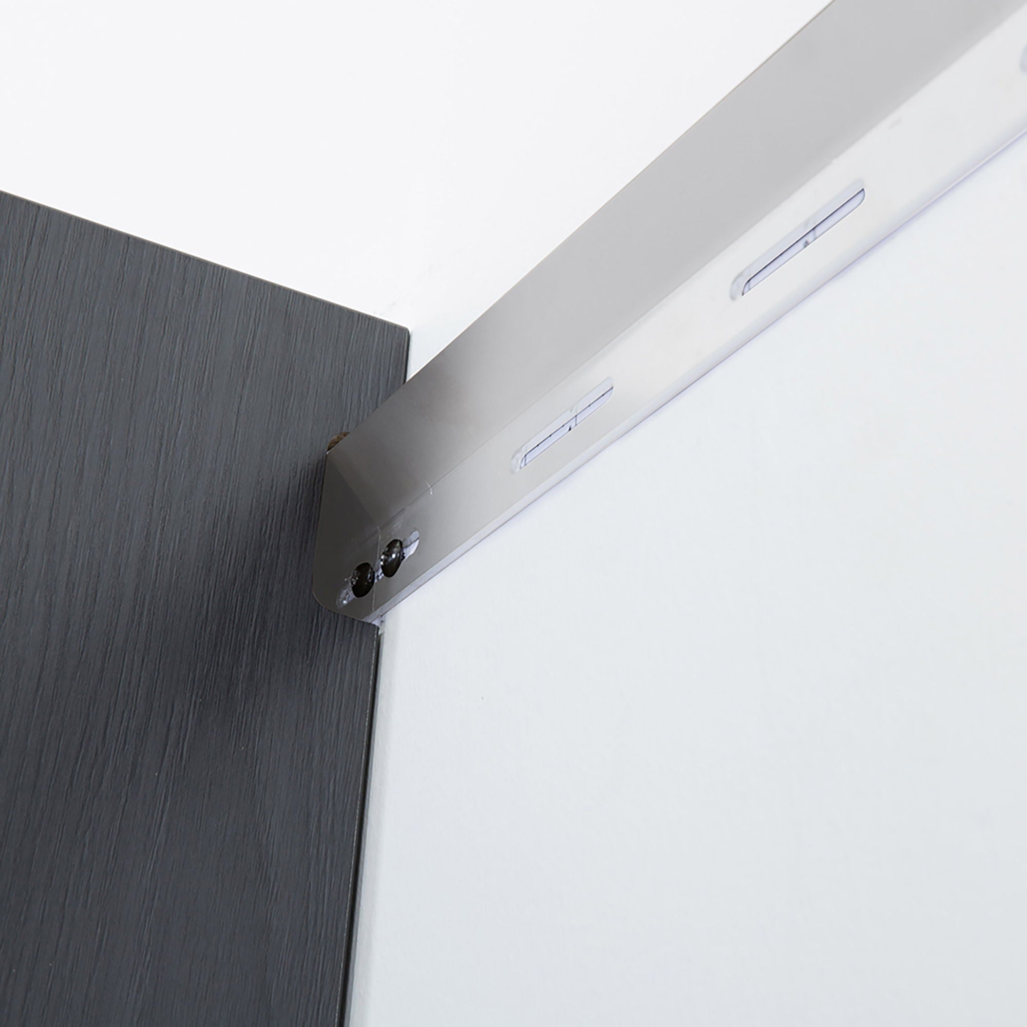 Nova Series - Door Wall Mounted Garage Cabinet, Soft Closing - Dark Gray by HouseOfZazla