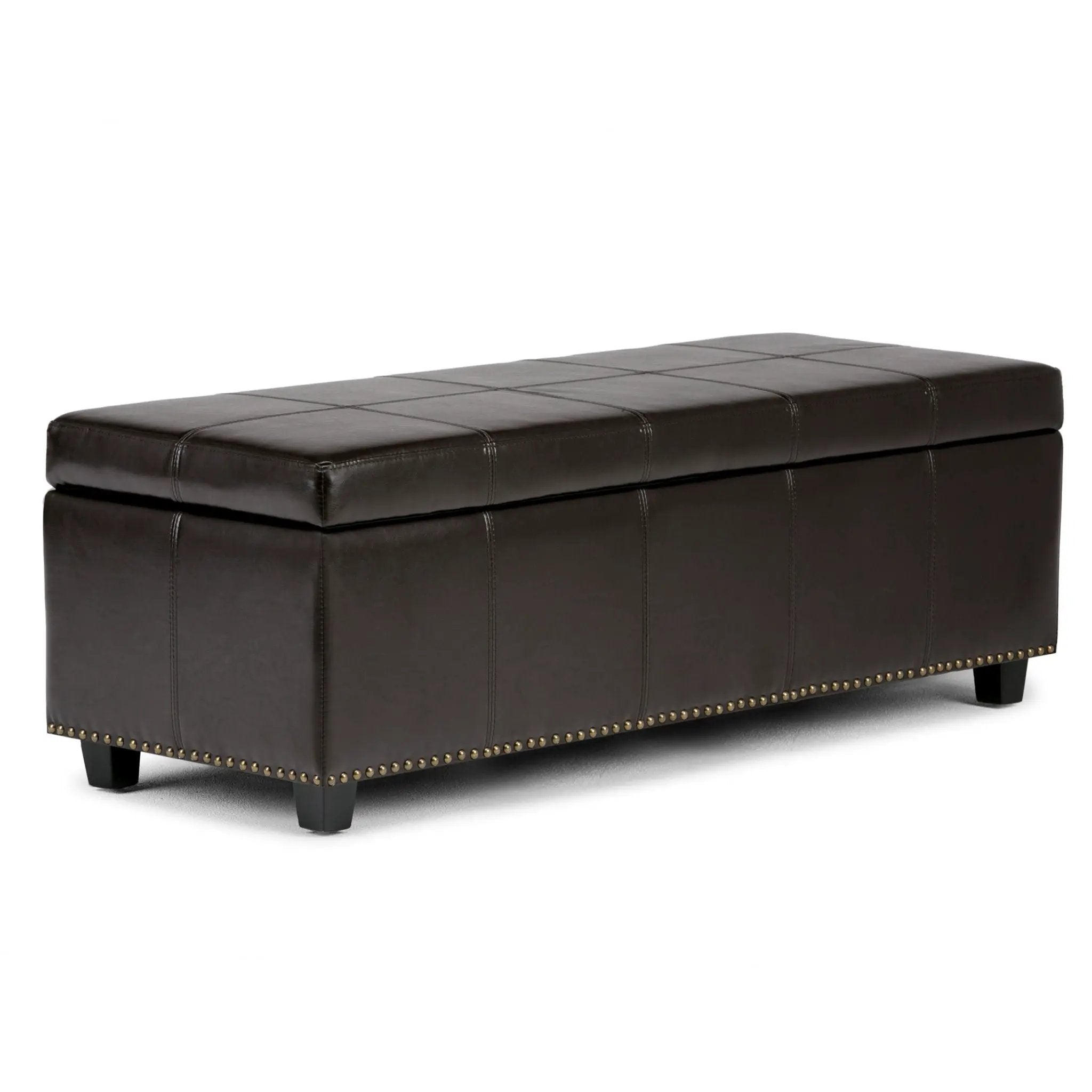 Kingsley - Upholstered Large Storage Ottoman by Unique Piece Furniture