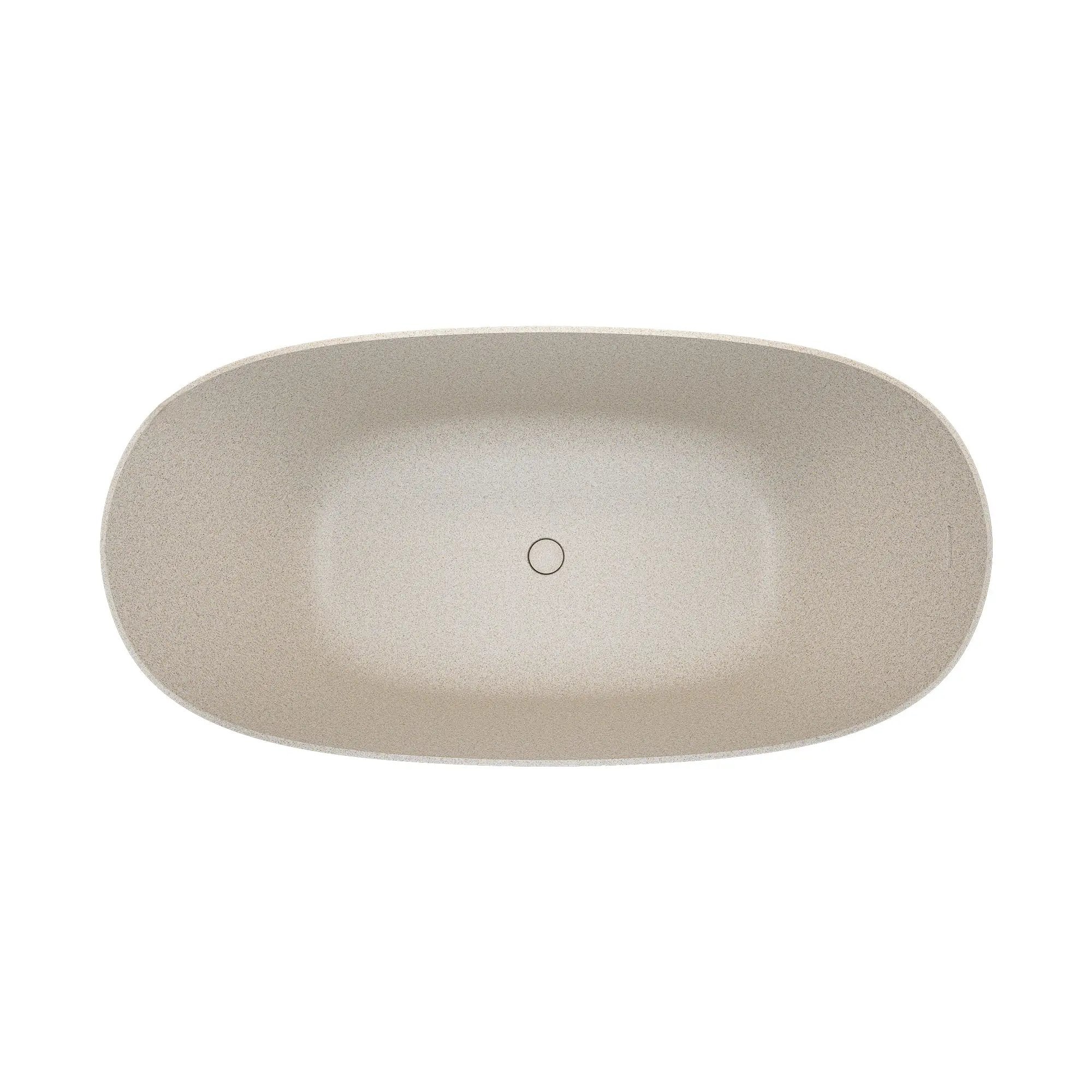 61'' Freestanding Bathtub with Overflow and Pop-up Drain by HouseOfZazla