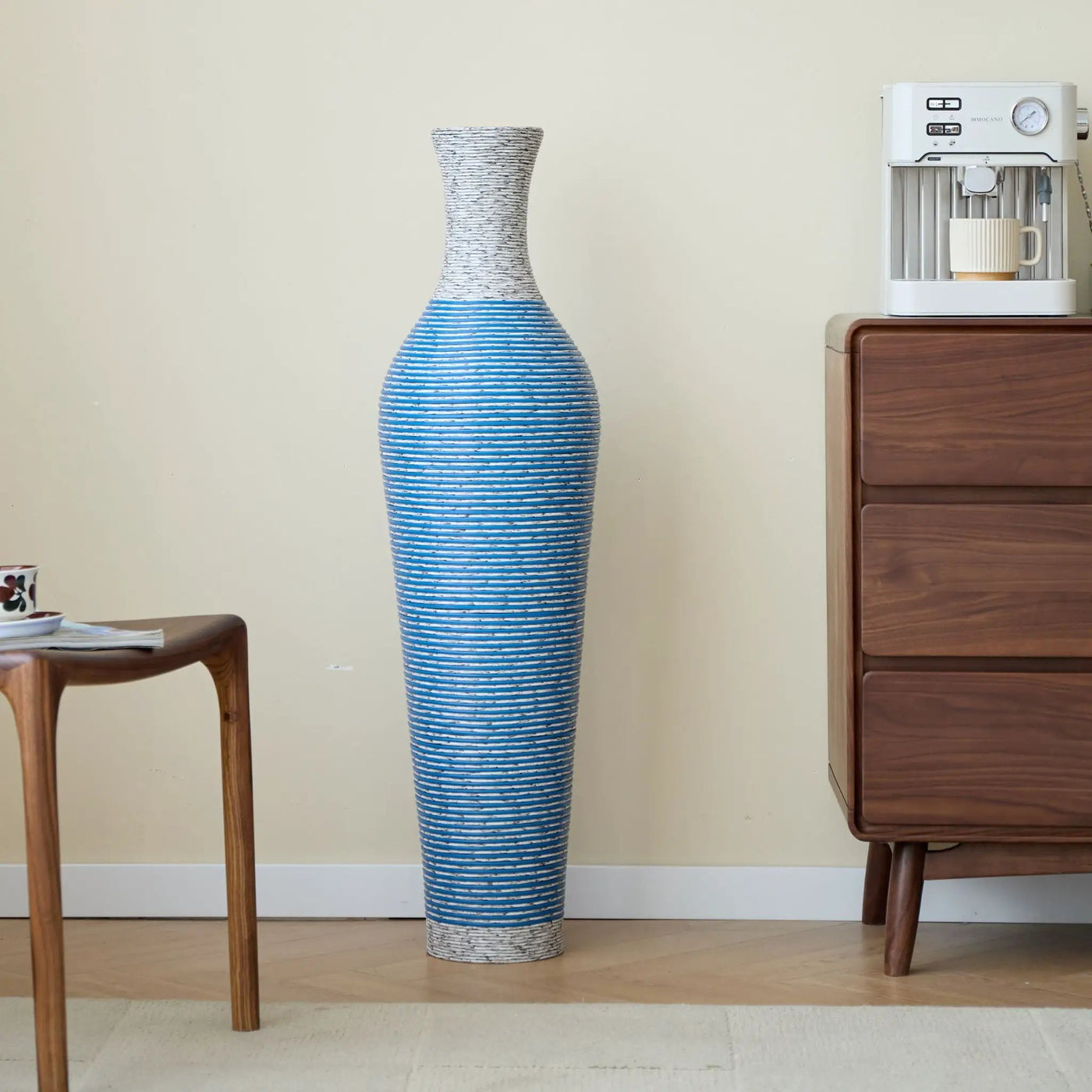 Classic And Neat Floor Vase, High Independent Flower Stand (Set of 3) by Unique Piece Furniture