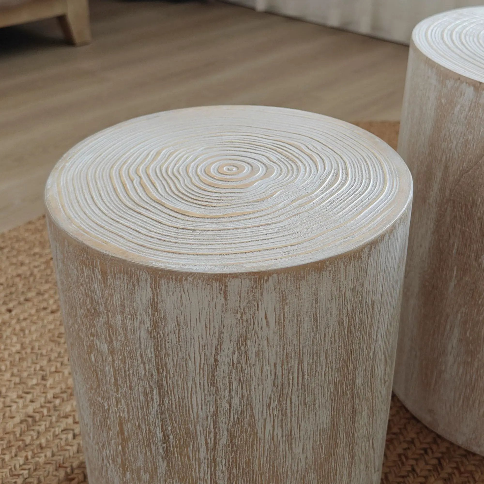 Cylinder Nesting Tables (Set of 3) by Unique Piece Furniture