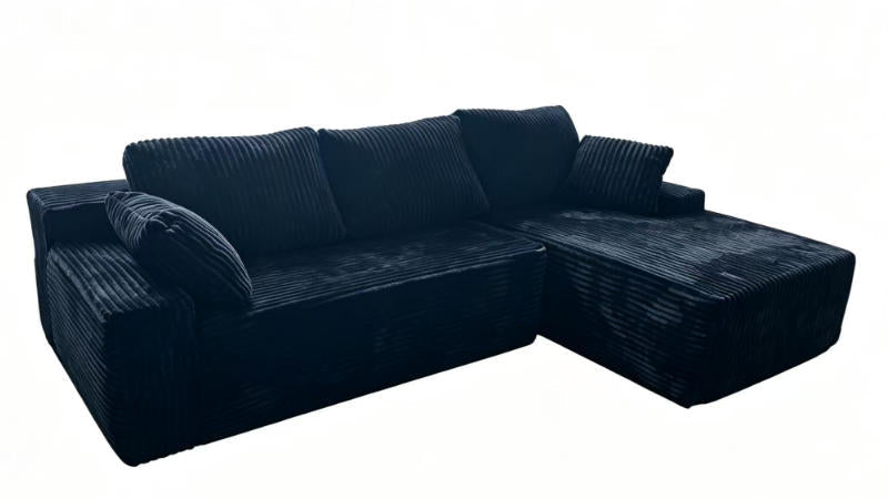 96" Compressed L-Shape Sofa by HouseOfZazla