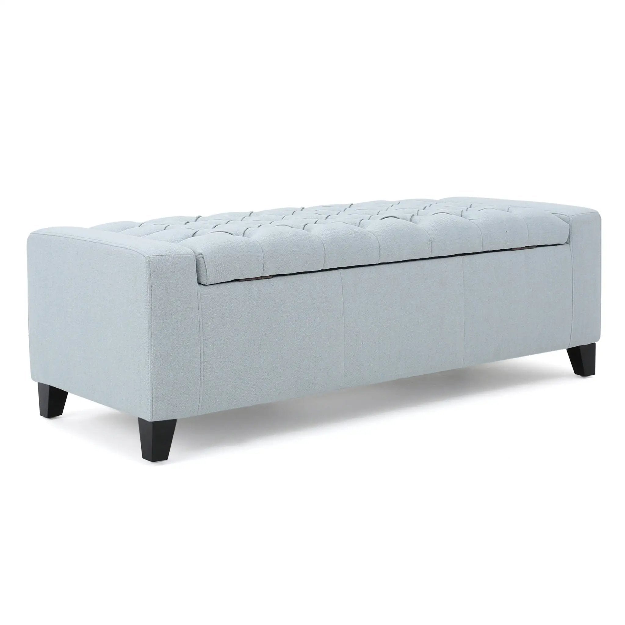 Guernsey Ottoman Storage With Tufted Top by HouseOfZazla