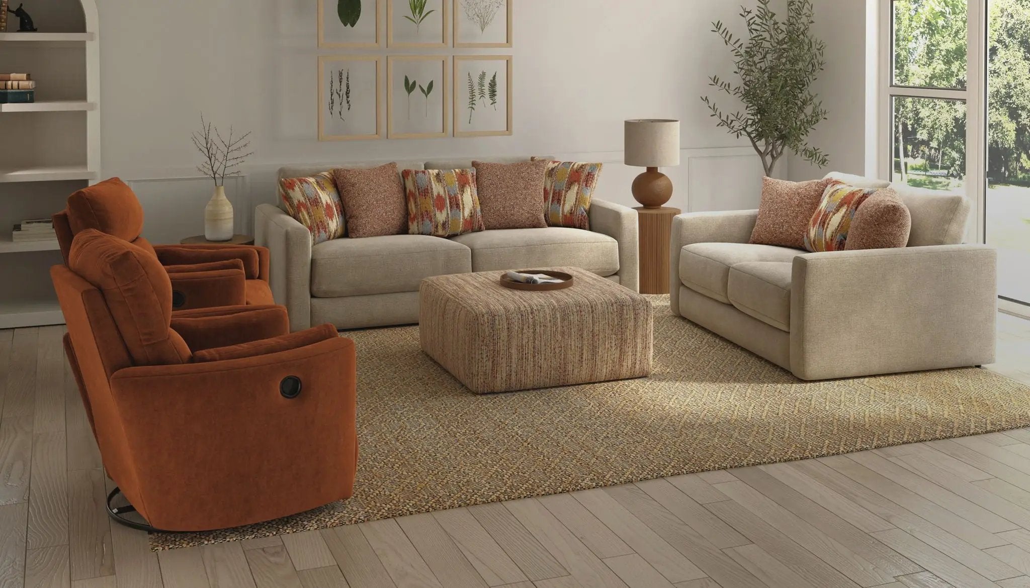 Avondale - Cocktail Ottoman by Unique Piece Furniture