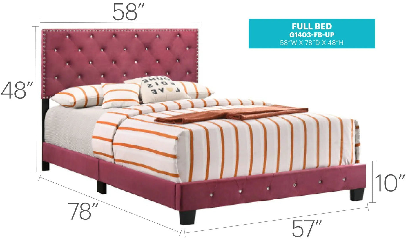 Luxurious Upholstered Bed by HouseOfZazla