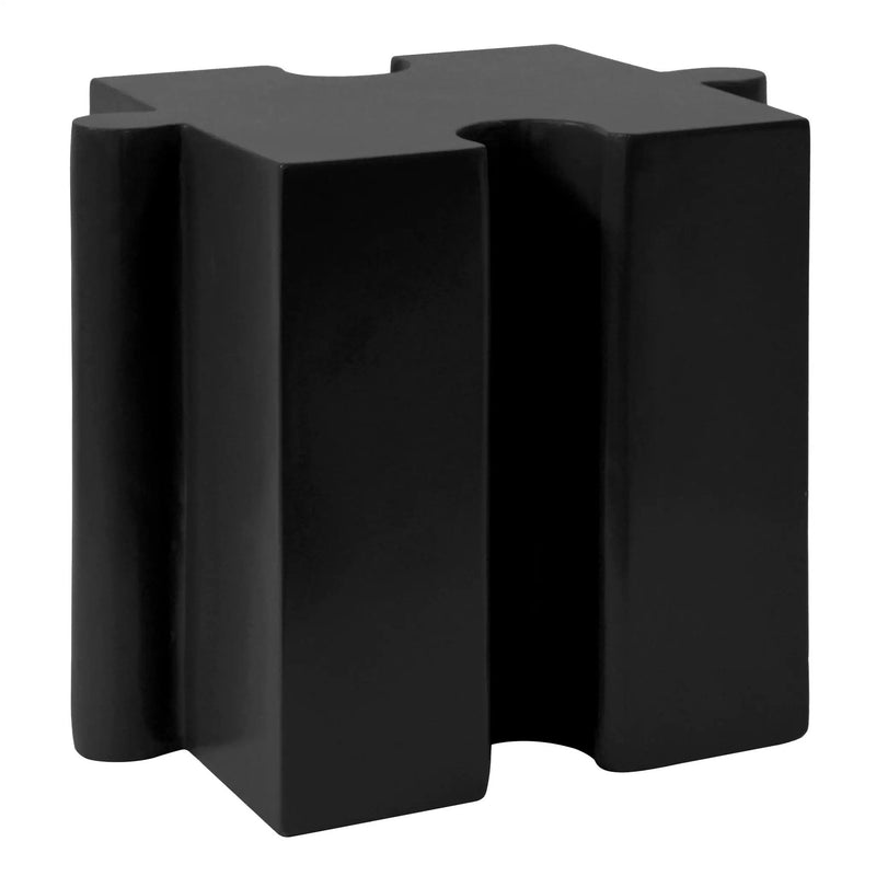 3-Piece Artistic Puzzle Table Set, Modular MGO Side Tables by HouseOfZazla