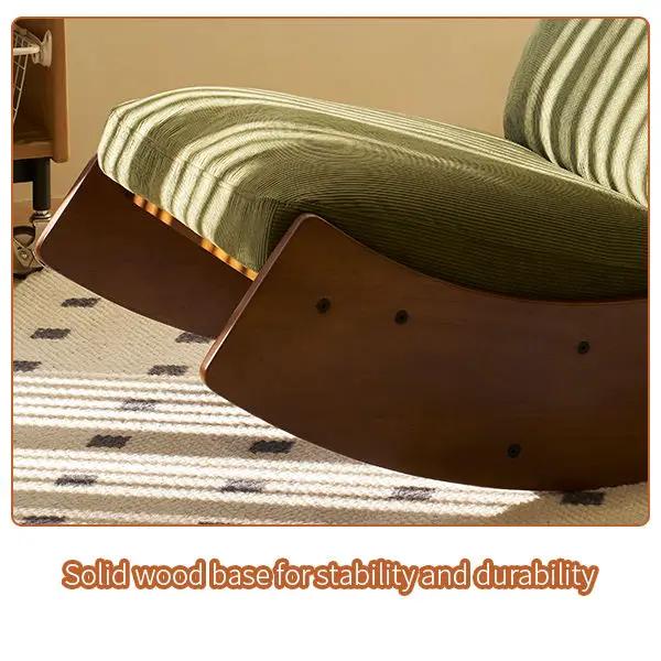 Comfortable High-Quality Upholstery Glider Rocking Chair by Unique Piece Furniture